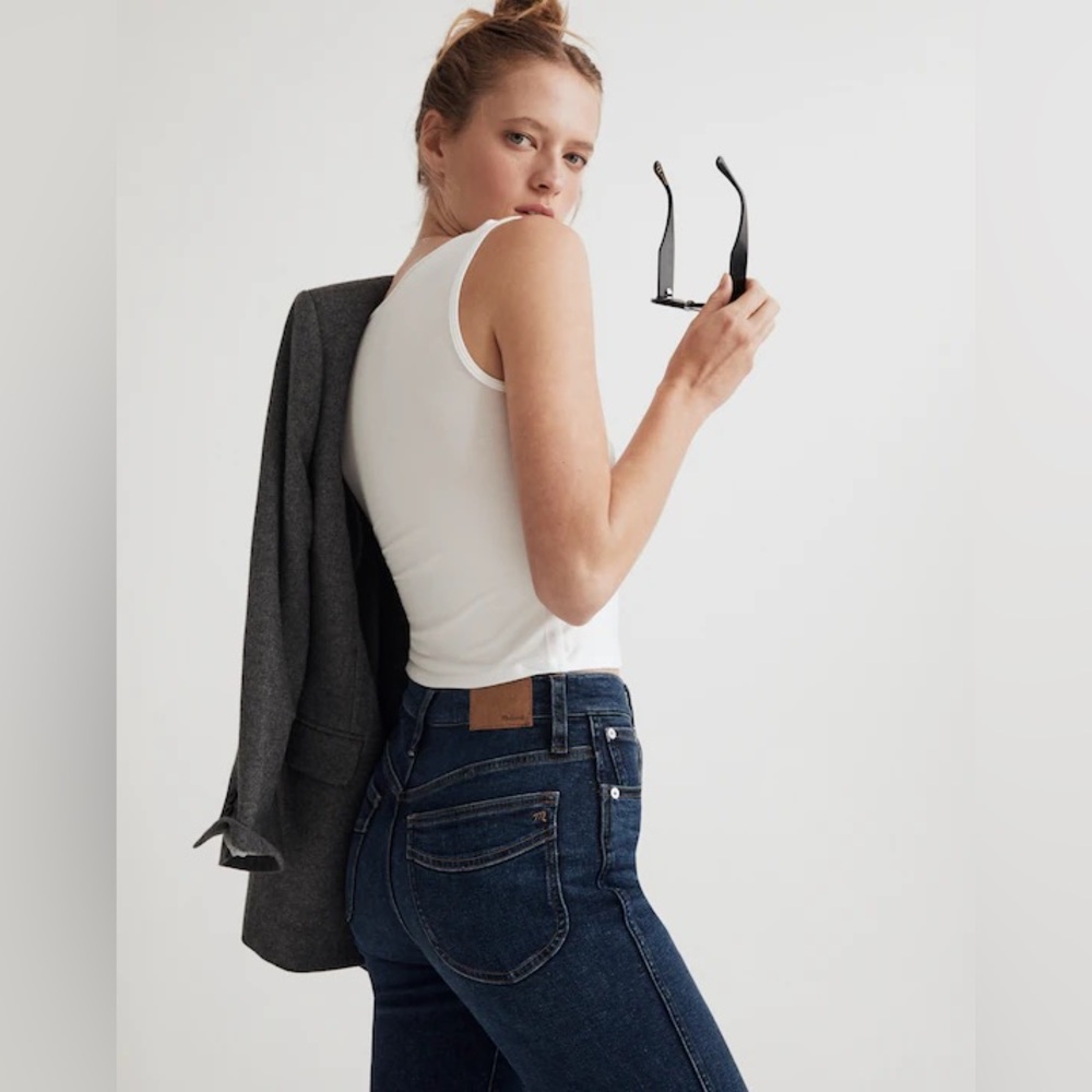 Madewell‎ The Petite Perfect Vintage Jeans Wool Cotton 26P